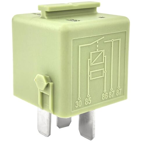V23134-K59-X312 Relay (4-Pack) 12VDC 40A 5-Pin SPDT Automotive Relay Compatible with BMW E46 E90 E70 X5 Mini Cooper R56 Resolves Fuel Pump Stalling Wiper Failure Replacement for 61366915327 in Saudi Arabia