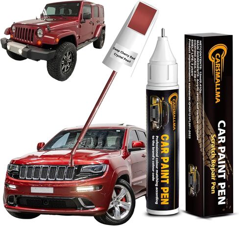 طلاء لمسات نهائية لسيارة Jeep Sting Gray (PDN)، لون متطابق تمامًا مع قلم إصلاح الطلاء التلقائي لإصلاح الرقائق والنكات in Kuwait