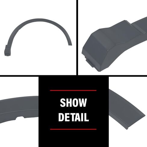 ANDPLAY Front Fender Flare Wheel Opening Molding Arch Right Passenger Side Compatible with Audi Q3 2019-2024 AU8537188, 83A853718AGRU, 83A-853-718-A-GRU, 83A-853-718-AGRU Black in Saudi Arabia
