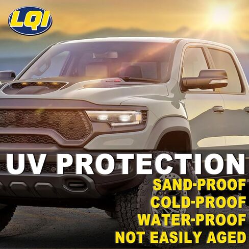 LQI Fender Flares متوافقة مع طرازات Dodge Ram 2500/3500 2010 2011 2012 2013 2014 2015 2016 2017 فقط (لا تناسب طرازات الكابينة المزدوجة والهيكل) ملحقات غطاء العجلة المزخرفة in Kuwait