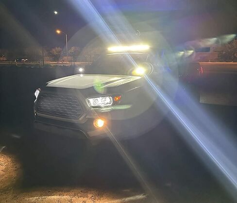 iJDMTOY مصنوع من الفولاذ عالي التحمل على شكل حرف A دعامة تثبيت لإضاءة الخندق متوافقة مع Toyota 2016-2023 Tacoma in Saudi Arabia