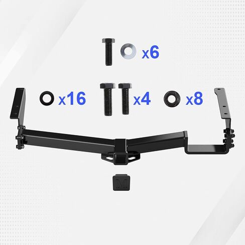 APS Assembly Class 3 Trailer Hitch 2 Inches Receiver Tube Towing Hitch Compatible with Toyota Highlander 2004-2007 in Saudi Arabia