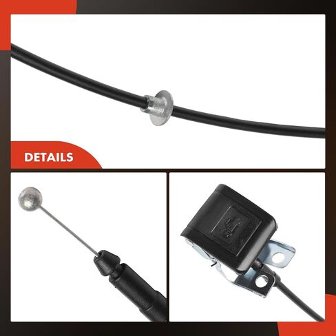 A-Premium Front Hood Latch Release Cable with Handle Compatible with Toyota Solara 1999 2000 2001 2002 2003, 67 Inch in Saudi Arabia