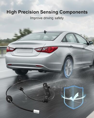 ABS Wheel Speed Sensors Fit for Hyundai Sonata 2011-2014, Replace 59910-3Q000 59930-3Q000, Rear Left and Right in Saudi Arabia