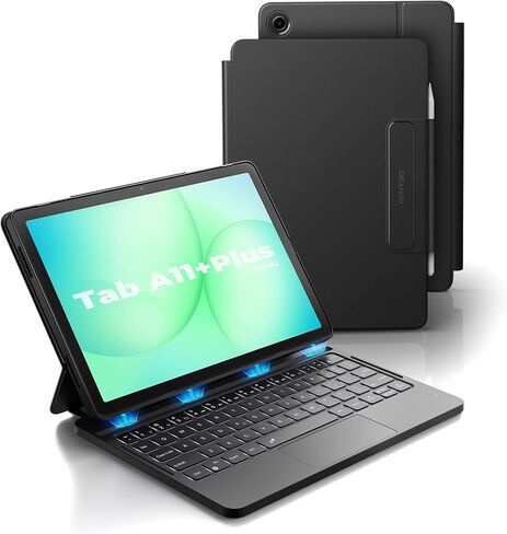 Dexnor Keyboard Case for Samsung Galaxy Tab S6 Lite 10.4 Inch Case with Keyboard Magnetic Floating Cantilever Stand Multi-Touch Trackpad Wireless Backlit S Pen Holder for Tab S6 Lite 2024/2022/2020 in Saudi Arabia