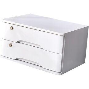 Desktop File Cabinet Organizers, Flat File Cabinet Storage Box, Drawer Cabinet with Lock Desktop Storage Cabinet/Data Cabinet Office Filing Storage,C-3 Drawers in Kuwait