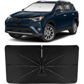 مظلة شمسية للزجاج الأمامي مناسبة حسب الطلب من INSAUTO لسيارة Dodge RAM 2500 3500 2010-2026، سهلة الطي والتخزين، تأتي مع حقيبة، عاكسة للأشعة فوق البنفسجية والحرارة، تحافظ على برودة سيارتك in Kuwait