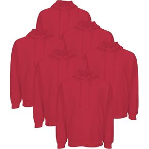 Ultra Soft Fleece Lined Drawstring Hoodies Comfort Fit Sweatshirts Kangaroo Pockets in Saudi Arabia