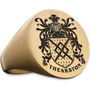 Coat of Arms Ring,Personalized Signet Ring, Customized Ring, Family Crest Ring Gift, Engraved Family Celtic Ring, Family Ring Gift in Kuwait