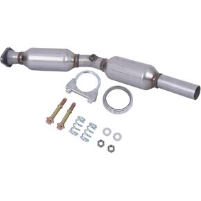 53717 أنبوب مرن للمحول الحفاز الأمامي متوافق مع Toyota Corolla 2003-2007 Matrix Pontiac Vibe 1.8L 2003 2004 2005 2006 2007 2008 عجلة القيادة الأمامية فقط 174100D151 EPA in Kuwait