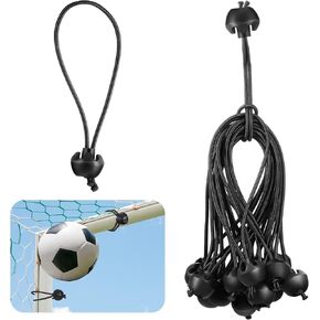 Shappy 20 Pcs 5.9 Inch Soccer Bungee Cords with Ball Elastic Cord Straps Tarp with Balls Sports Replacement Soccer Rebounder Goal Bungee Canopy Shock Cords for Ball Training Goal Camping Tent Net Door in Saudi Arabia