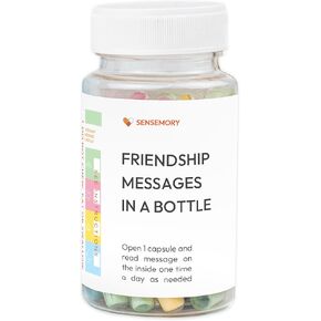 رسالة مكتوبة مسبقًا في زجاجة (تخفيف القلق)، عناصر تخفيف التوتر للنساء والرجال، هدايا مضادة للقلق لزملاء العمل، هدايا عيد الأب، تمارين اليقظة والتأمل لتوديع التوتر in Kuwait