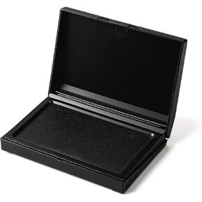 لوحة ختم كبيرة وسادة حبر ختم سوداء مع غطاء مقاس 5.4 × 3.9 بوصة كبيرة للمكتب والمنزل متينة وخفيفة الوزن in Kuwait