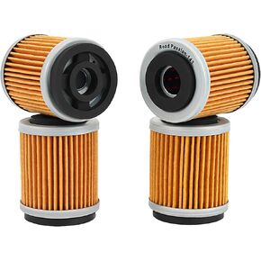 Road Passion Oil Filter Replacement for Yamaha YFM250 Moto-4 250 1989-1993 / YJ125 Vino 125 2004-2009 (pack of 4) in Kuwait