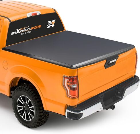 maXpeedingrods Roll-up Soft Vinyl Truck Bed Tonneau Cover Compatible with 2014-2025 Chevy Silverado GMC Sierra 1500 1500LD 2500HD 3500HD, 6.6FT Bed in Saudi Arabia