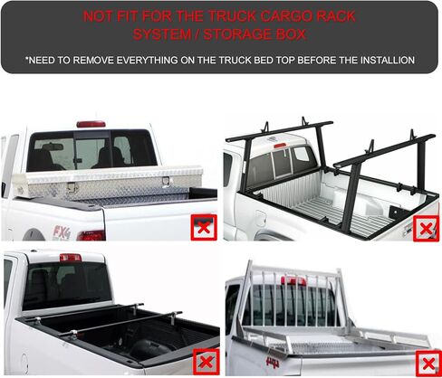 Soft Roll Up 6.5' Truck Bed Cover Compatible for 1975-1989 Dodge D100 Standard Bed Pickup Vinyl Tonneau Cover | Fleetside Body Only Not for Stepside in Kuwait