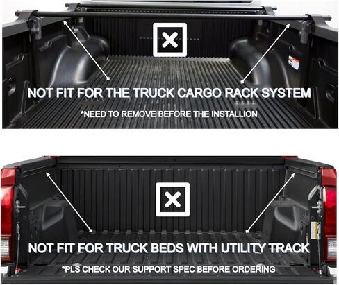 Soft Roll Up 6.5' Truck Bed Cover Compatible for 1975-1989 Dodge D100 Standard Bed Pickup Vinyl Tonneau Cover | Fleetside Body Only Not for Stepside in Kuwait