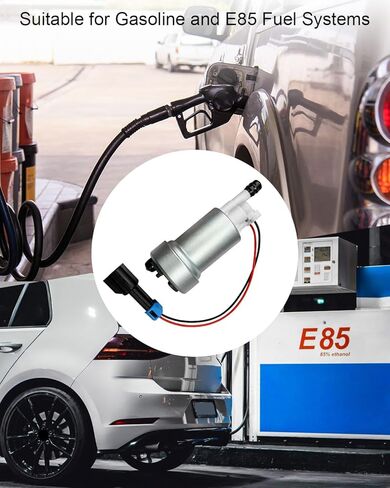 525LPH F90000285 High Pressure Fuel Pump with 400-1168 Install Kit, Universal E85 Intank Fuel Pump in Saudi Arabia