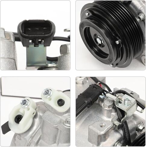 Air Conditioner AC Compressor with Clutch Compatible with L6 3.0L BMW X5 228i 328i 428i 528i 328d 535d xDrive 535i GT xDrive L4 2.0L 64529216466 64529330825 in Saudi Arabia