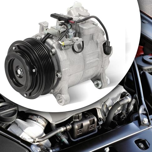 Air Conditioner AC Compressor with Clutch Compatible with L6 3.0L BMW X5 228i 328i 428i 528i 328d 535d xDrive 535i GT xDrive L4 2.0L 64529216466 64529330825 in Saudi Arabia