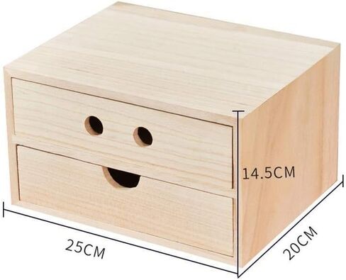 A4 Desktop File Cabinet Data Cabinet Drawer File Storage Cabinet File Box Office Supplies Wooden Portable Neat Storage Box (Color: 30X25X14.5CM) (Color : A) (A) in Saudi Arabia