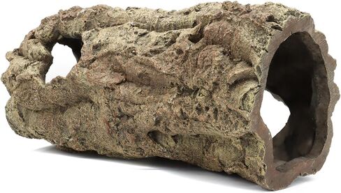 Aquarium Resin Bark Terrarium Decor, Lizard, Snake or Reptile Hide,Lizard, Spider and Aquarium Fish Hide Cave (Medium Bark A) in Saudi Arabia