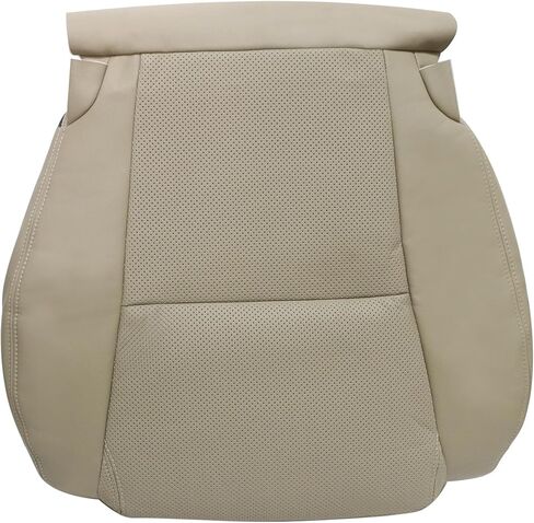 غطاء مقعد جلدي مثقوب بديل للجانب السفلي من GXARTS باللون البني #LA00 LA03 متوافق مع Lexus GS300 GS350 GS430 GS450H GS460 2006 2007 2008 2009 in Saudi Arabia