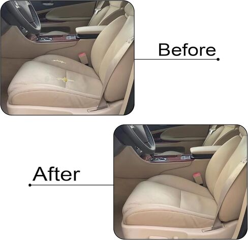 غطاء مقعد جلدي مثقوب بديل للجانب السفلي من GXARTS باللون البني #LA00 LA03 متوافق مع Lexus GS300 GS350 GS430 GS450H GS460 2006 2007 2008 2009 in Saudi Arabia