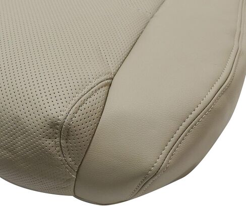 غطاء مقعد جلدي مثقوب بديل للجانب السفلي من GXARTS باللون البني #LA00 LA03 متوافق مع Lexus GS300 GS350 GS430 GS450H GS460 2006 2007 2008 2009 in Saudi Arabia