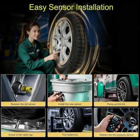 4Pcs Tire Pressure Monitoring Sensor,Fit for F250 F-350 F-450 F-550 Super Duty 2017-2022,Edge 15-21,MKC 18-20, Navigator 18-22 4 Pieces,315MHz TPMS Sensor Replace FR3Z1A189A in Kuwait