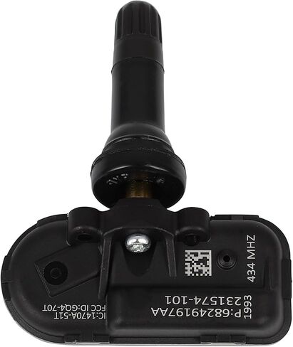 مستشعر ROADFAR TPMS، مستشعر ضغط الإطارات 433 ميجا هرتز يناسب 2014-2022 لسيارة جيب شيروكي 2014-2022 لرام 1500 2500 3500 2014-2018 لرام 4500 5500 يستبدل 68249197AA 68249200AA 68249201AA in Saudi Arabia