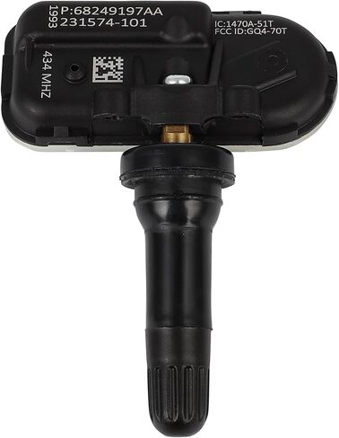 مستشعر ROADFAR TPMS، مستشعر ضغط الإطارات 433 ميجا هرتز يناسب 2014-2022 لسيارة جيب شيروكي 2014-2022 لرام 1500 2500 3500 2014-2018 لرام 4500 5500 يستبدل 68249197AA 68249200AA 68249201AA in Saudi Arabia