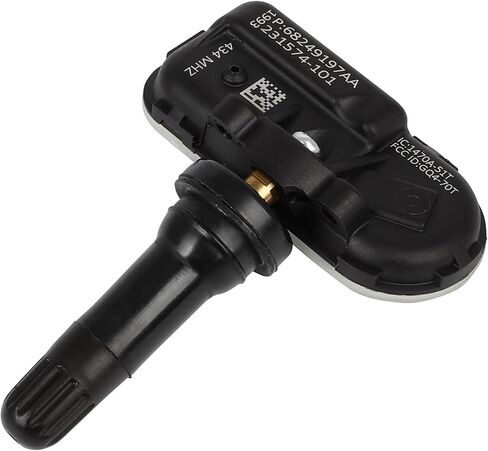 مستشعر ROADFAR TPMS، مستشعر ضغط الإطارات 433 ميجا هرتز يناسب 2014-2022 لسيارة جيب شيروكي 2014-2022 لرام 1500 2500 3500 2014-2018 لرام 4500 5500 يستبدل 68249197AA 68249200AA 68249201AA in Saudi Arabia