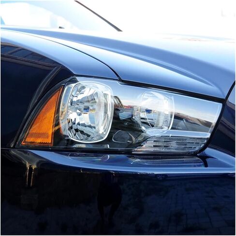 Car Headlight Glass Lens Cover Compatible For Dodge Charger 2011 2012 2013 2014 Auto Head Lamp Housing Headlamp Clear Shell Lampcover(Left and Right) in Saudi Arabia