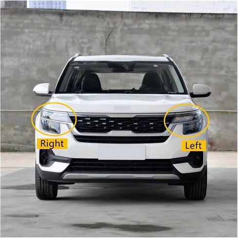 Front Headlight Cover Compatible For KIA KX3 2020 2021 2022 Head Light Glass Lights Shell Lampshade Headlamp Mask Lens(Left) in Saudi Arabia