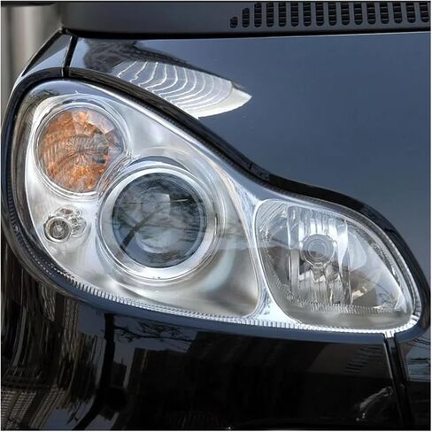 Compatible For Benz Smart W451 2009 2010 2011 2012 2013-2015 Car Headlamp Shell Headlight Lamp Cover Transparent Lampshade Glass Lens(Right) in Saudi Arabia