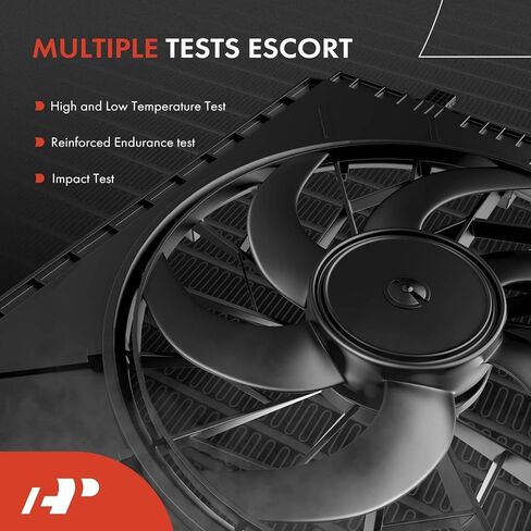 A-Premium Engine Radiator Cooling Fan Assembly with Brushless Motor Compatible with Select Chevrolet Models - Corvette 2014-2019, 6.2L - Replace# 84128343, 84486697 in Saudi Arabia