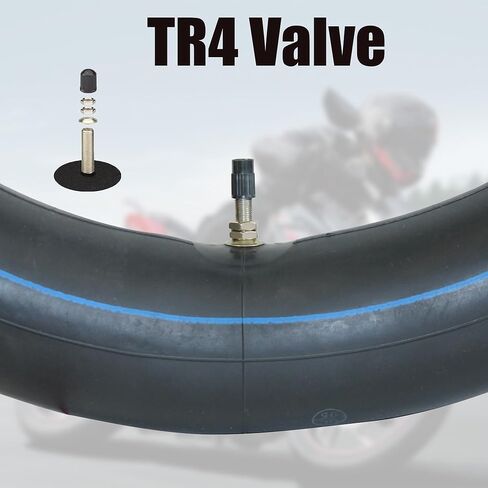 Libereco 3.25/3.5-16 (90/100-16) Inner Tube for Street Bike Off Road Bike Dirt Bike 2 Pack with TR4 Valve Stem Replacement Butyl Rubber Inner Tubes in Kuwait
