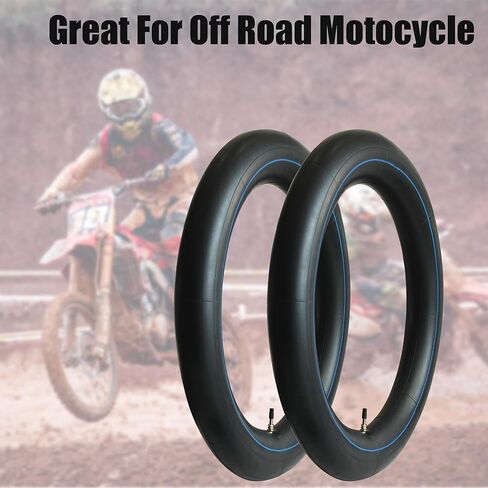 Libereco 3.25/3.5-16 (90/100-16) Inner Tube for Street Bike Off Road Bike Dirt Bike 2 Pack with TR4 Valve Stem Replacement Butyl Rubber Inner Tubes in Kuwait