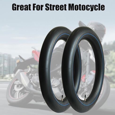 Libereco 3.25/3.5-16 (90/100-16) Inner Tube for Street Bike Off Road Bike Dirt Bike 2 Pack with TR4 Valve Stem Replacement Butyl Rubber Inner Tubes in Kuwait