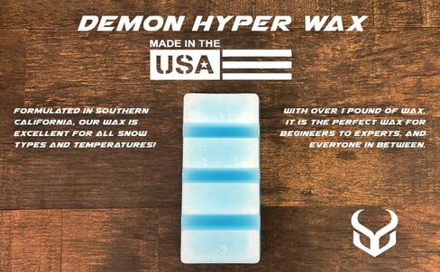 Demon Hyper Speed Ski & Snowboard Tune Kit with Iron, 1lb Wax Block & Base Cleaner in Kuwait