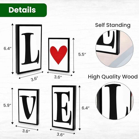 St. Patrick’s Day Luck Wooden Block Sign Set – 4 Piece Shamrock Tabletop Decor – Rustic Irish Farmhouse Tiered Tray Shelf Mantel Decoration in Saudi Arabia