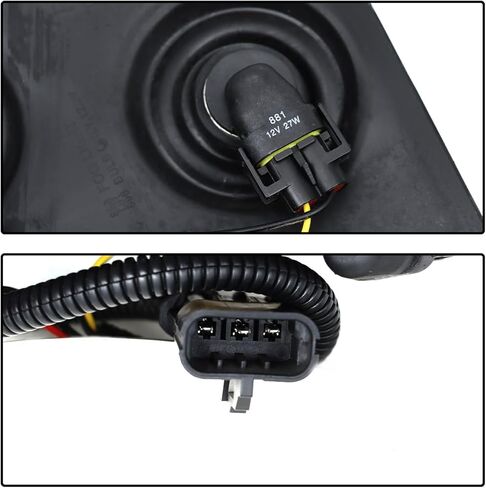 Pair of Fog Lights Fit for 2003-2017 Volvo VN VNL 630 670 730 780 Trucks Replacement Halogen Lamps Driver Side and Passenger Side in Saudi Arabia