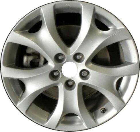 18" 18x7.5" Reconditioned OEM Silver Aluminum Alloy Wheel Rim for 2011-2015 Mazda CX-9 | 64944 in Saudi Arabia