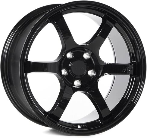 Circuit Performance CSF1 18x9.5 Gloss Black 5x114.3 [+38mm] 57DR Style Compatible with Subaru WRX STI etc in Saudi Arabia