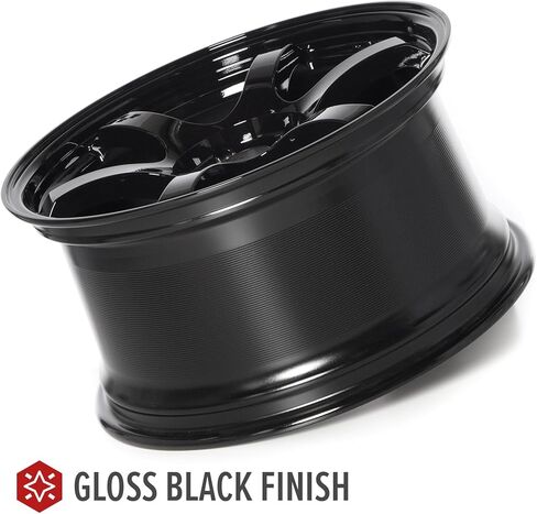 Circuit Performance CSF1 18x9.5 Gloss Black 5x114.3 [+38mm] 57DR Style Compatible with Subaru WRX STI etc in Saudi Arabia