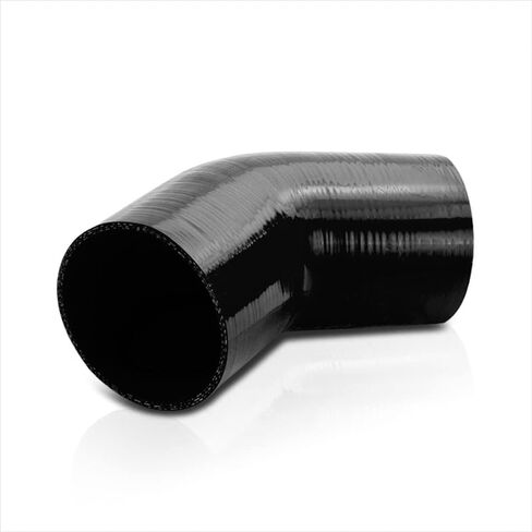 3 Inch 45 Degree Elbow Silicone Hose Pipe Coupler for Intake/Intercooler/Compressor,Black in Saudi Arabia