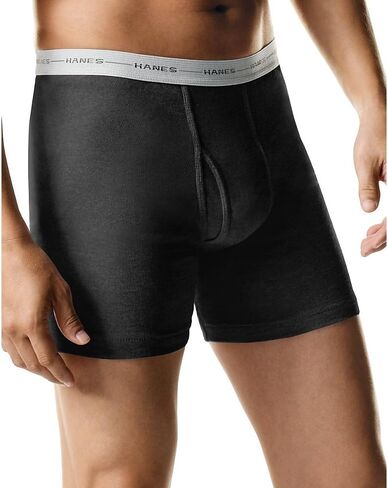 Hanes Boxer Briefs Value Pack (Pack of 4) Assorted Colors, XX-Large, Asst in Saudi Arabia
