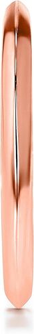 Kobelli V-Edge Solid 14k Rose Gold Band in Saudi Arabia