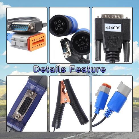 124032 Universal Heavy Duty Diesel Truck Excavator Diagnostic Scanner forNexiq USB Link 2 for Truck Diagnosis in Kuwait
